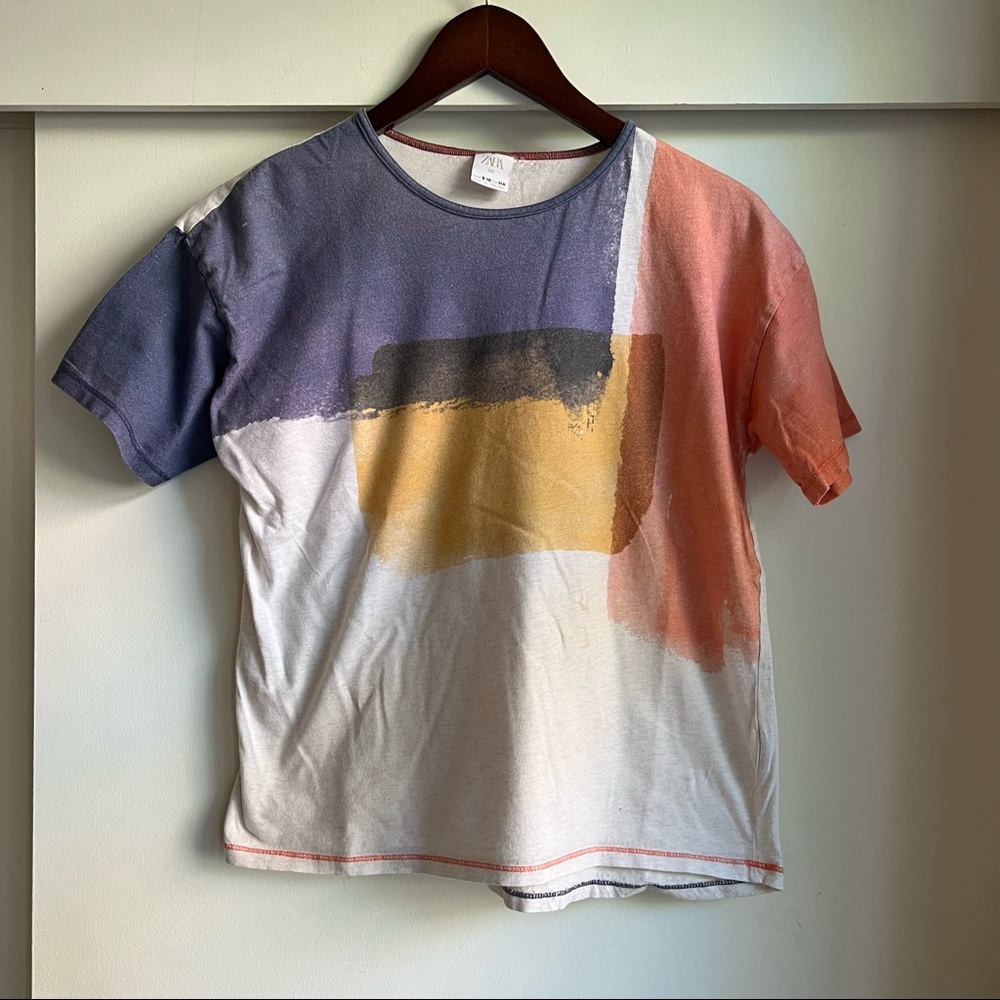 Watercolor art tee